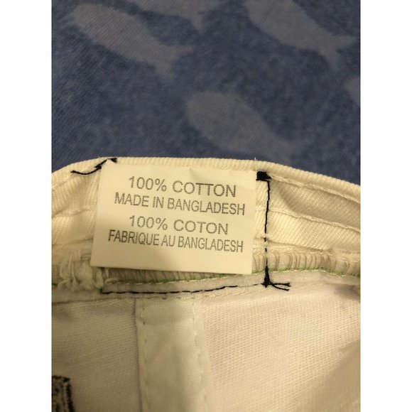 YRN Cap Men Adjustable White Solid With Slippery Logo On Cap 100% Cotton - Picture 6 of 6